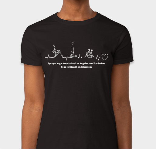 Iyengar Yoga Association Los Angeles (IYALA) Fundraiser - unisex shirt design - small
