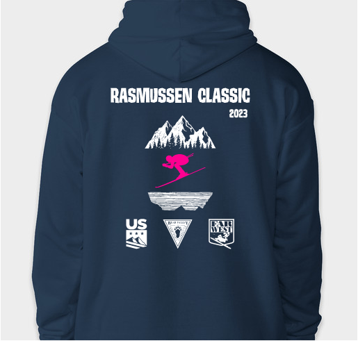Rasmussen Classic Ski Race 2023 Fundraiser - unisex shirt design - back