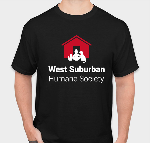 West Suburban Humane Society Fall Merchandise Campaign Fundraiser - unisex shirt design - front