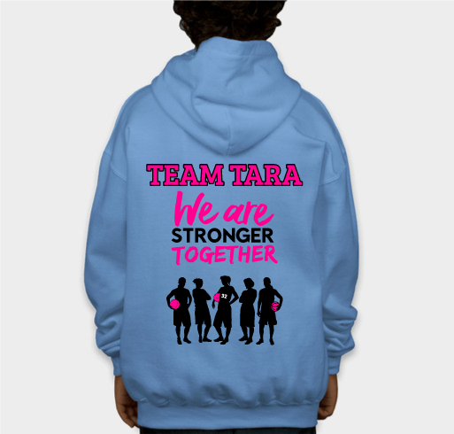 TEAM TARA #32 Fundraiser - unisex shirt design - back