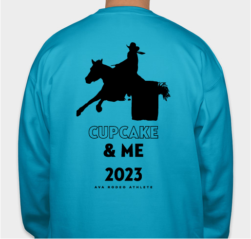 Cupcake & Me, 2023 Fundraiser - unisex shirt design - back