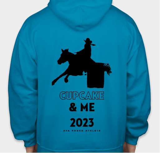 Cupcake & Me, 2023 Fundraiser - unisex shirt design - back
