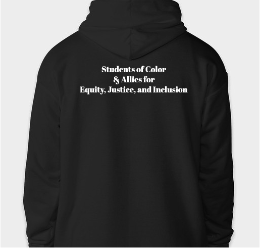 Fundraiser to Support the Students of Color and Allies for Equity, Justice, and Inclusion at RMHS Fundraiser - unisex shirt design - back