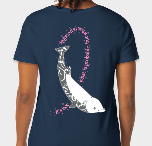 It is all about what is possible Fundraiser - unisex shirt design - back