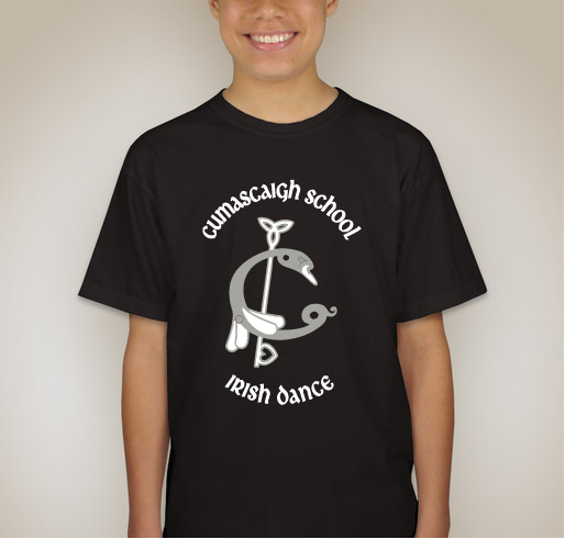 Cumascaigh Parents Association shirt design - zoomed