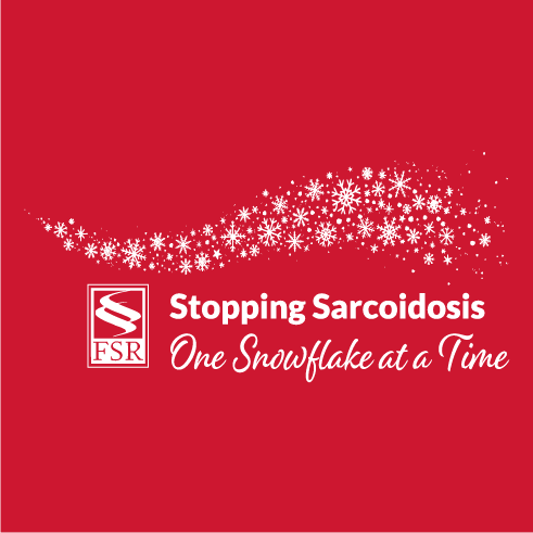 Sarcoidosis Snowflake Stories Awareness Campaign shirt design - zoomed