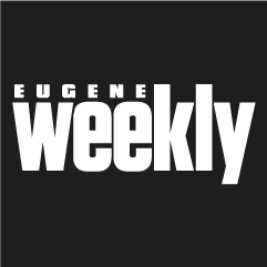 Eugene Weekly Local and Vocal Hoodie- Version 2 shirt design - zoomed