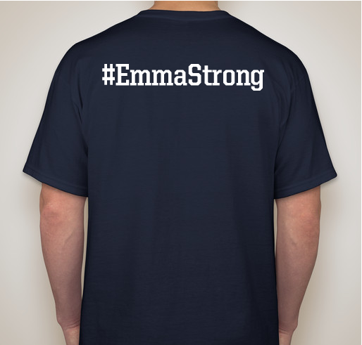 #EmmaStrong Fundraiser - unisex shirt design - back