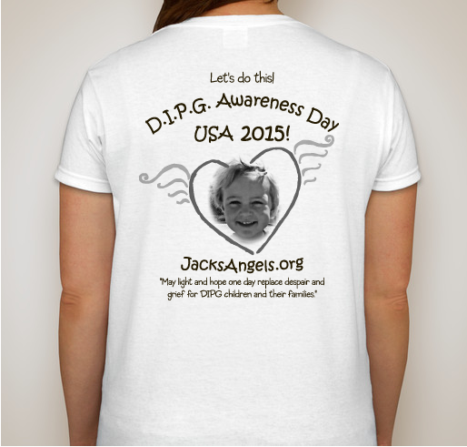 Four Percent is NOT Enough for our Children! Fundraiser - unisex shirt design - back