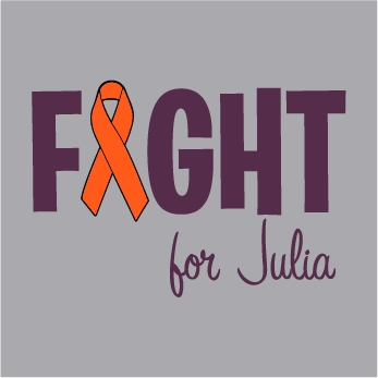 Fight for Julia shirt design - zoomed