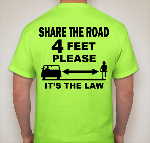 Ohio River Trail Council Memorial Ride T-Shirt Fundraiser - unisex shirt design - back