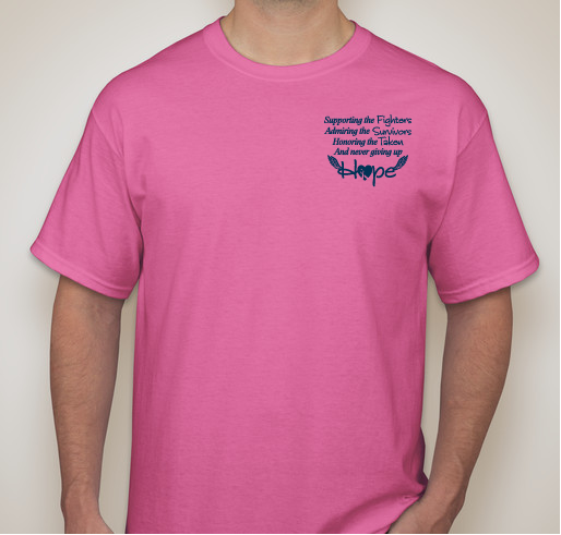 Never Giving Up Hope! Fundraiser - unisex shirt design - small