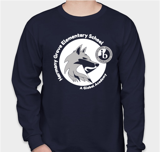 Harmony Grove Elementary shirt design - zoomed