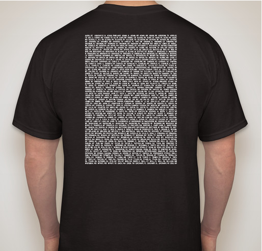 2015 PANDAS/PANS Awareness T-shirts Fundraiser - unisex shirt design - back