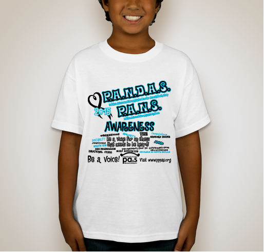 2015 PANDAS/PANS Awareness T-shirts Fundraiser - unisex shirt design - front