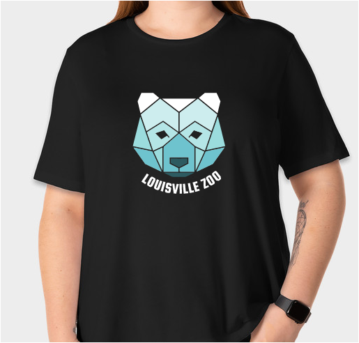 Chill out with the Louisville Zoo! Fundraiser - unisex shirt design - front