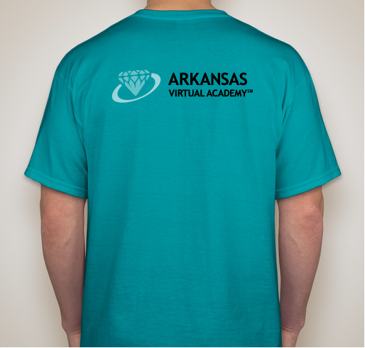 Arkansas Virtual Academy Booster Club Fundraiser - unisex shirt design - back