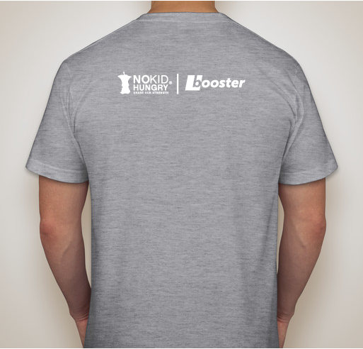 No Kid Hungry 2015 Fundraiser - unisex shirt design - back