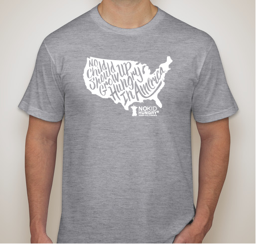No Kid Hungry 2015 Fundraiser - unisex shirt design - front