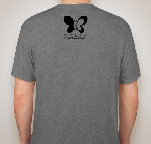 MSquared: Music Against Multiple Sclerosis Fundraiser - unisex shirt design - back