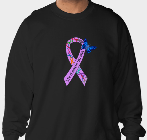 MacKenzie Strong! Fundraiser - unisex shirt design - front