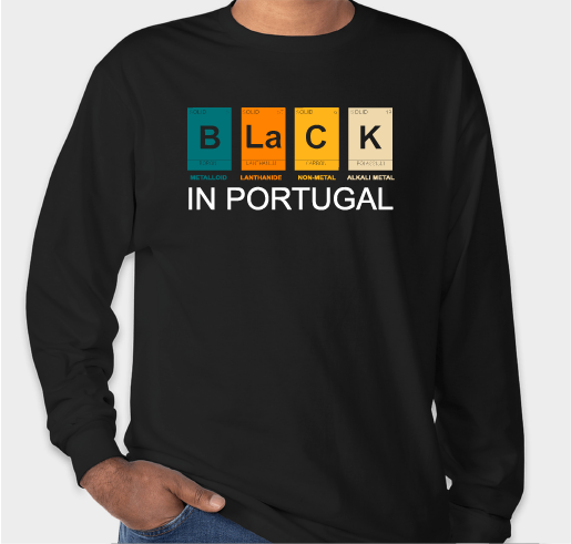 Black in Portugal Limited Edition Merch Fundraiser Fundraiser - unisex shirt design - front