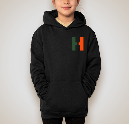 Black Hoodie no text shirt design - zoomed
