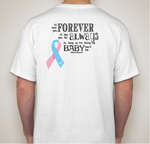 Miscarriage Mamas Fundraiser - unisex shirt design - back
