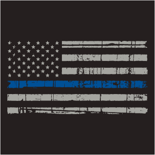 Support Lt. "GI Joe" Gliniewicz", Our Brother in Blue shirt design - zoomed