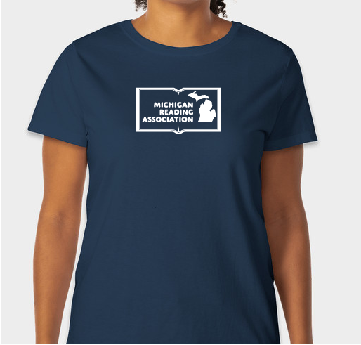Michigan Reading Association Shirts Fundraiser - unisex shirt design - front