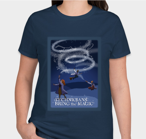 AALAS Technicians Bring the Magic! Fundraiser - unisex shirt design - front