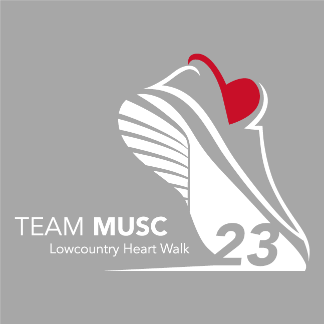 Lowcountry Heart Walk 2023 shirt design - zoomed