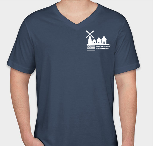 Quixote Communities - Shelton Veterans Village T-Shirt Drive Fundraiser - unisex shirt design - small