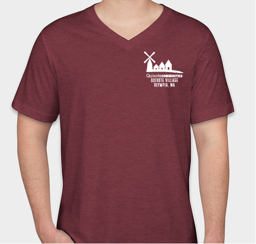 Quixote Communities - Quixote Village T-Shirt Drive Fundraiser - unisex shirt design - small