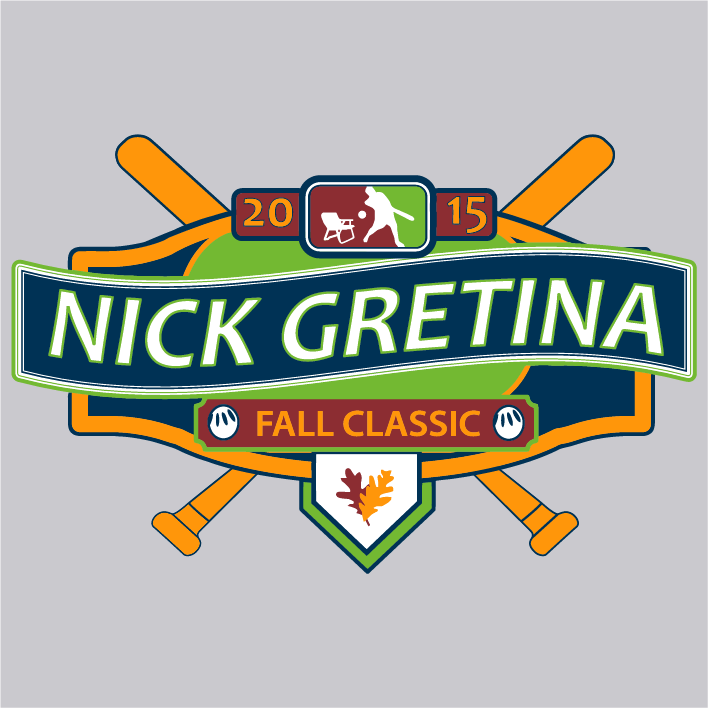 2015 Nick Gretina Fall Classic to benefit Hope with Heart Fundraiser - unisex shirt design - back