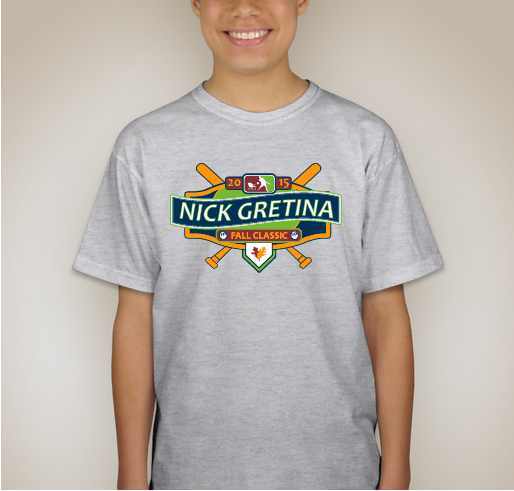 2015 Nick Gretina Fall Classic to benefit Hope with Heart shirt design - zoomed