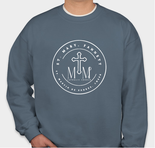 St. Mary and St. Martin Parish Logo Shirt Fundraiser - unisex shirt design - front