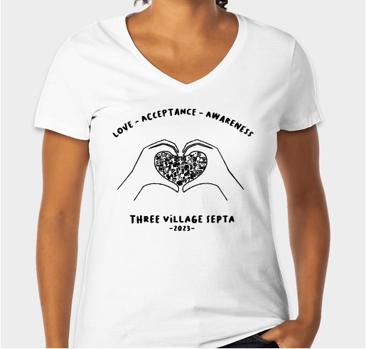 Autism Awareness/Acceptance Day 2023 Fundraiser - unisex shirt design - small