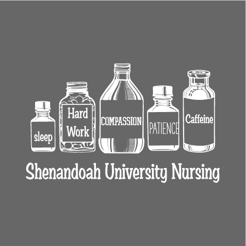 Shenandoah University Nurses Christian Fellowship shirt design - zoomed