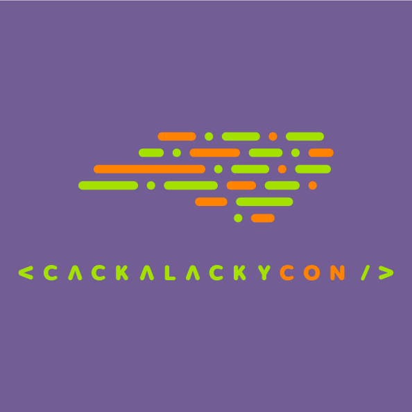 Cackalacky Con shirt design - zoomed