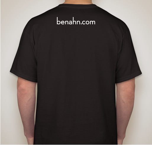Ben Ahn Music T-shirts Fundraiser - unisex shirt design - back