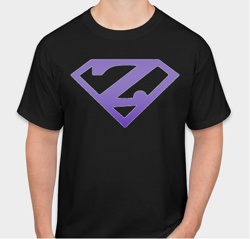 Find Superman Z a Cure Fundraiser - unisex shirt design - small