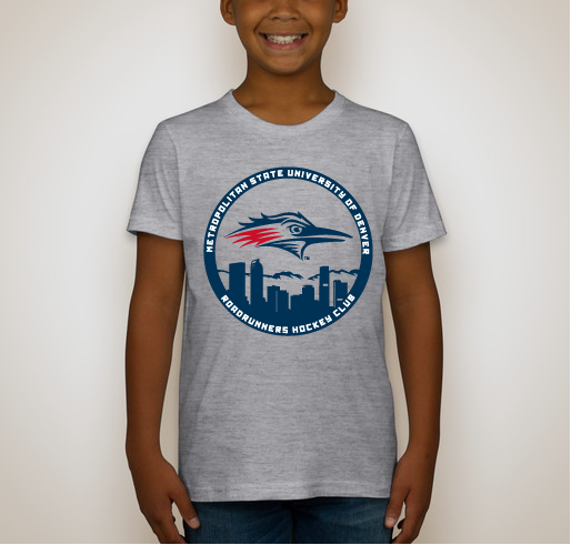 MSU Denver Hockey Fundraiser Fundraiser - unisex shirt design - back