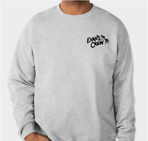 Evan’s Crew: DIPG Research Fundraiser - unisex shirt design - front