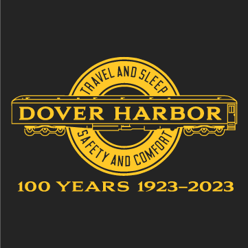 DOVER HARBOR 100th shirt design - zoomed
