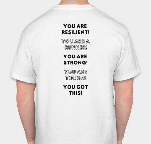 Wildcat Color Run Fundraiser - unisex shirt design - back