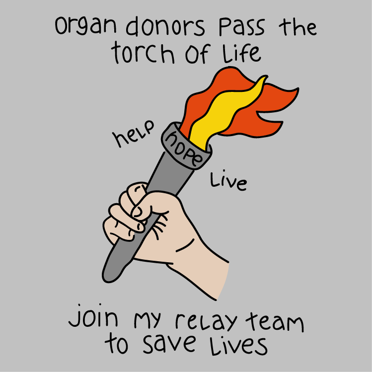 Join My Relay Team To Save Lives shirt design - zoomed