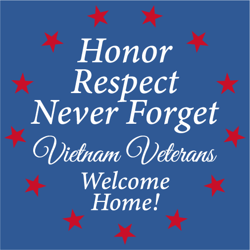 DAR Welcome Home Vietnam Veterans! Shirt shirt design - zoomed