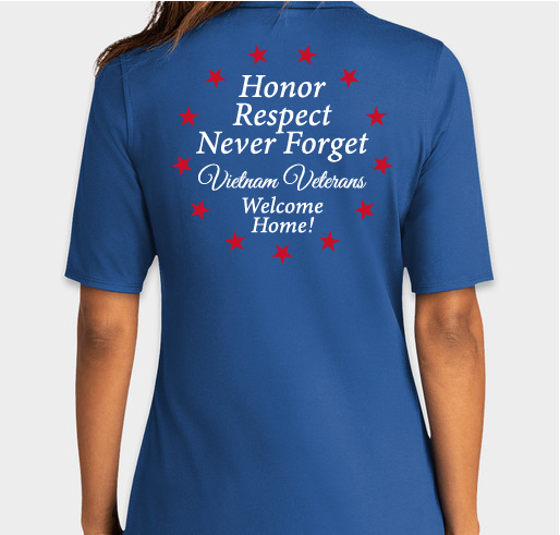 DAR Welcome Home Vietnam Veterans! Shirt Fundraiser - unisex shirt design - back