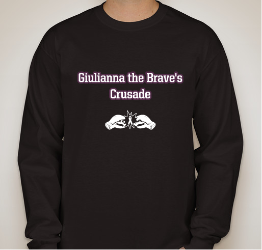 Giulianna the Brave's Crusade Fundraiser - unisex shirt design - front